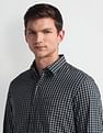 Arrow Sport Tartan Checked Manhattan Slim Shirt