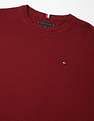 Tommy Hilfiger Solid Regular-Fit Cotton Sweater