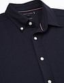 Tommy Hilfiger Solid Regular-Fit Cotton Shirt
