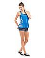 Aeropostale Racer back Slubbed Tank Top