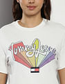Tommy Hilfiger Transitional Cotton Rainbow Flag T-Shirt