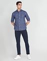 Arrow Sports Tartan Check Casual Shirt