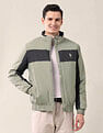 U.S. Polo Assn. Colourblocked Regular Fit Jacket