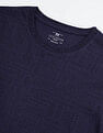 Flying Machine Motif Print Cotton T-Shirt