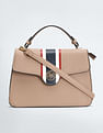 U.S. Polo Assn. Women Signature Stripe Structured Sling Bag
