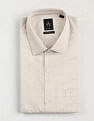 Arrow Manhattan Slim Fit Windowpane Checked Shirt