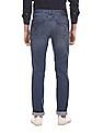 Calvin Klein Men Dark Blue Slim Fit Stone Wash 37.5 Jeans