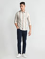 U.S. Polo Assn. Denim Co. Vertical Stripe Slim Fit Shirt