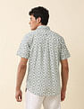 U.S. Polo Assn. Tailored Fit Geometric Printed Shirt