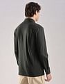 Calvin Klein Jeans Vertical Stripes Slim Fit Plain Woven Shirt