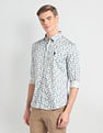 U.S. Polo Assn. Denim Co. Floral Print Slim Shirt