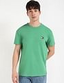 Tommy Hilfiger Logo Solid Regular-Fit Cotton T-Shirt