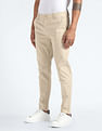 Flying Machine Slim Tapered Twill Trousers