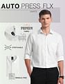 Arrow Textured Liberty Classic Fit Autopress Flx Shirt