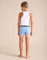 USPA Innerwear Boys Solid Cotton Spandex EKT03 Trunks - Pack Of 2