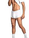 Calvin Klein Underwear Men White Low Rise Solid Trunks