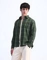 Flying Machine Slim Fit Checked Shirt