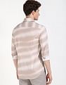 Calvin Klein Jeans Printed Slim-Fit Satin Woven Shirt