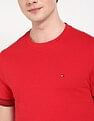 Tommy Hilfiger Solid Regular-Fit Cotton T-Shirt