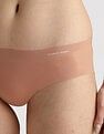 Calvin Klein Underwear Solid Brown Low Rise Hipster