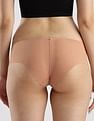 Calvin Klein Underwear Solid Brown Low Rise Hipster