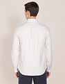 U.S. Polo Assn. Dobby Heathered Cotton Casual Shirt