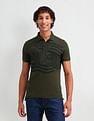 U.S. Polo Assn. Denim Co. Graphic Printed Muscle Fit Polo Shirt