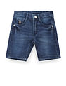 U.S. Polo Assn. Kids Boys Dark Wash Denim Shorts