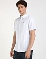 Tommy Hilfiger Striped Regular-Fit Woven Shirt