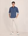 U.S. Polo Assn. Spread Collar Printed Casual Shirt