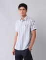 U.S. Polo Assn. Denim Co. Vertical Striped Regular Fit Shirt