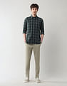 Arrow Sport Grid Tattersall Checked Dobby Shirt