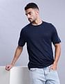Tommy Hilfiger Mens Blue Printed T-Shirt