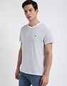 Tommy Hilfiger Striped Slim-Fit Cotton T-Shirt