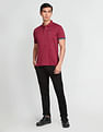 Arrow Sports Chest Pocket Solid Polo Shirt