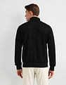 Arrow Sport Solid Regular Fit Knitted Bomber Jacket