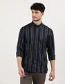 Tommy Hilfiger Twill Multi Striped Regular Fit Shirt