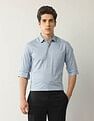 Arrow Geometric Printed Manhattan Slim Fit Shirt