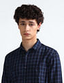 Flying Machine Shepherd Check Slim Fit Shirt