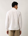 Arrow Sport Vertical Striped Pure Cotton Shirt