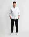 Arrow Sport Vertical Striped Slim Fit Shirt