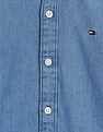 Tommy Hilfiger Kids Boys Solid Regular-Fit Cotton Shirt