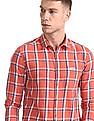 U.S. Polo Assn. Denim Co. Button Down Collar Plaid Check Shirt