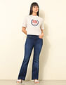 U.S. Polo Assn. Women High Rise Bootcut Jeans
