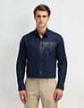 Arrow Newyork Manhattan Slim Fit Solid Shirt