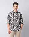 U.S. Polo Assn. Denim Co. Abstract Printed Pure Cotton Shirt
