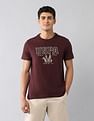 U.S. Polo Assn. Denim Co. Brand Printed Muscle Fit Colligiate T-Shirt