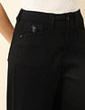 U.S. Polo Assn. Women High Rise Carrot Fit Cargo Jeans