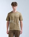 Flying Machine Relaxed Fit Typographic Printed T-Shirt