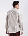 Calvin Klein Jeans Vertical Stripes Slim Fit Dobby Woven Shirt